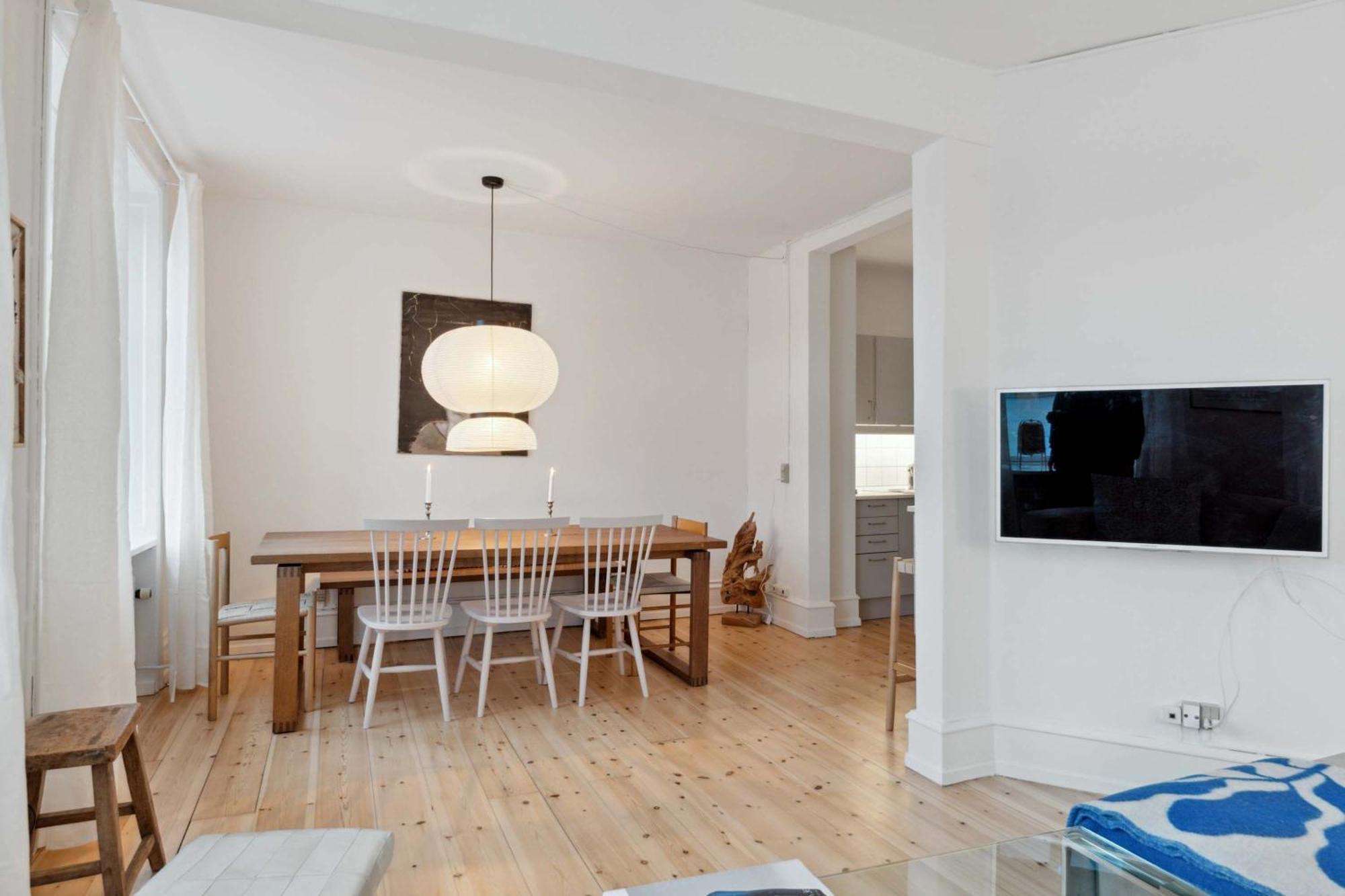Modern Comfort In Copenhagen's Coolest District Apartment